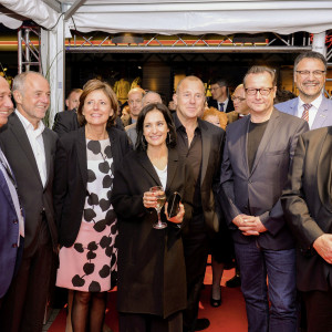 Die ROLAND-Preisträger 2017 auf dem Weg zur Abendgala